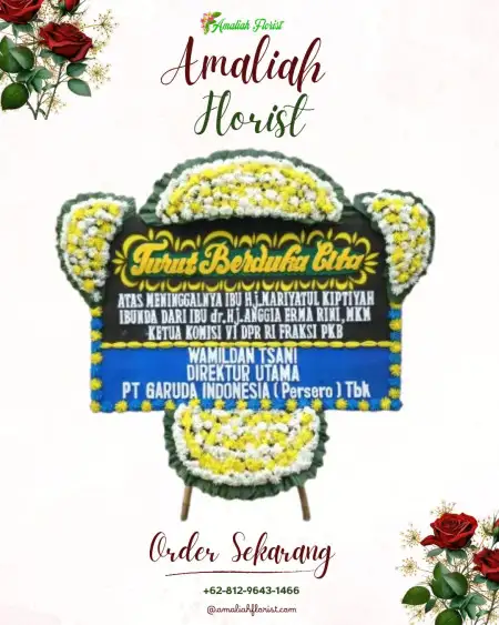 Papan Bunga Duka Ballroom Hotel Jakarta Pusat